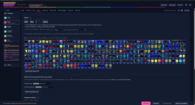 Game, Blocks